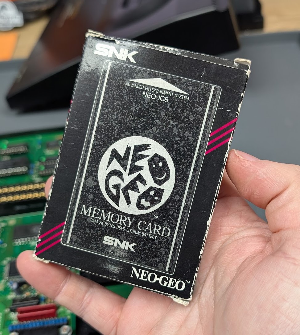 Memory Card (SNK Neo Geo AES) - RetroSix Wiki